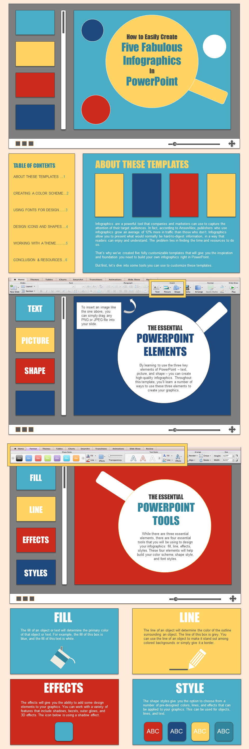 HubSpot-PowerPoint-Infograph-about-about-tragreting-Infographics