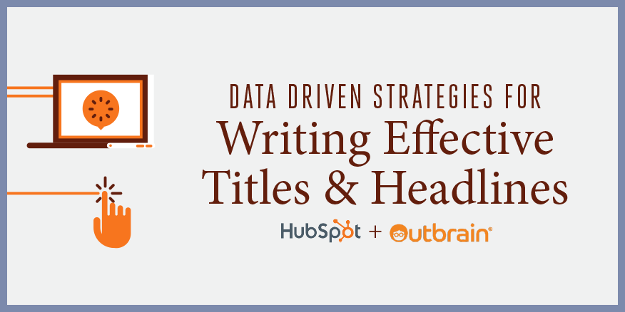 Data-Driven Strategies for Writing Effective Titles & Headlines