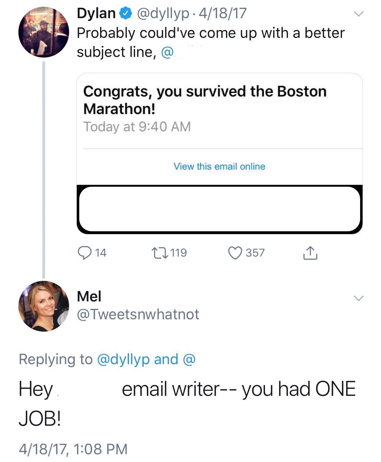 社交媒体危机的例子:波士顿马拉松