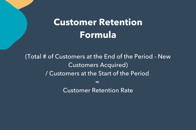 Customer retention formula