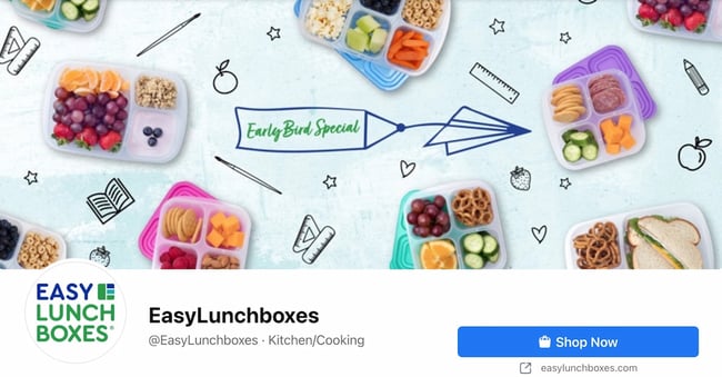 脸谱网Page cover from EasyLunchboxes' FB Page