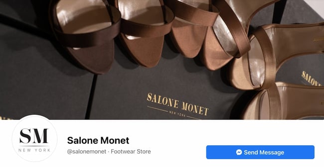 脸谱网Page cover from Salone Monet's FB Page