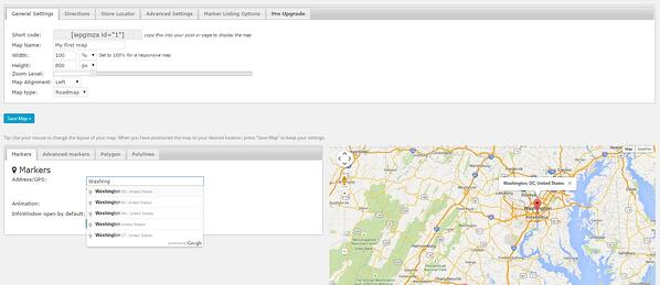 google maps wordpress plugin location marker demo