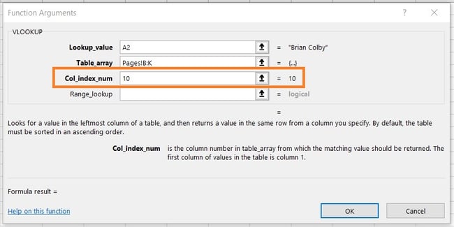 Using VLOOKUP: Designating Col_Index_Num“width=